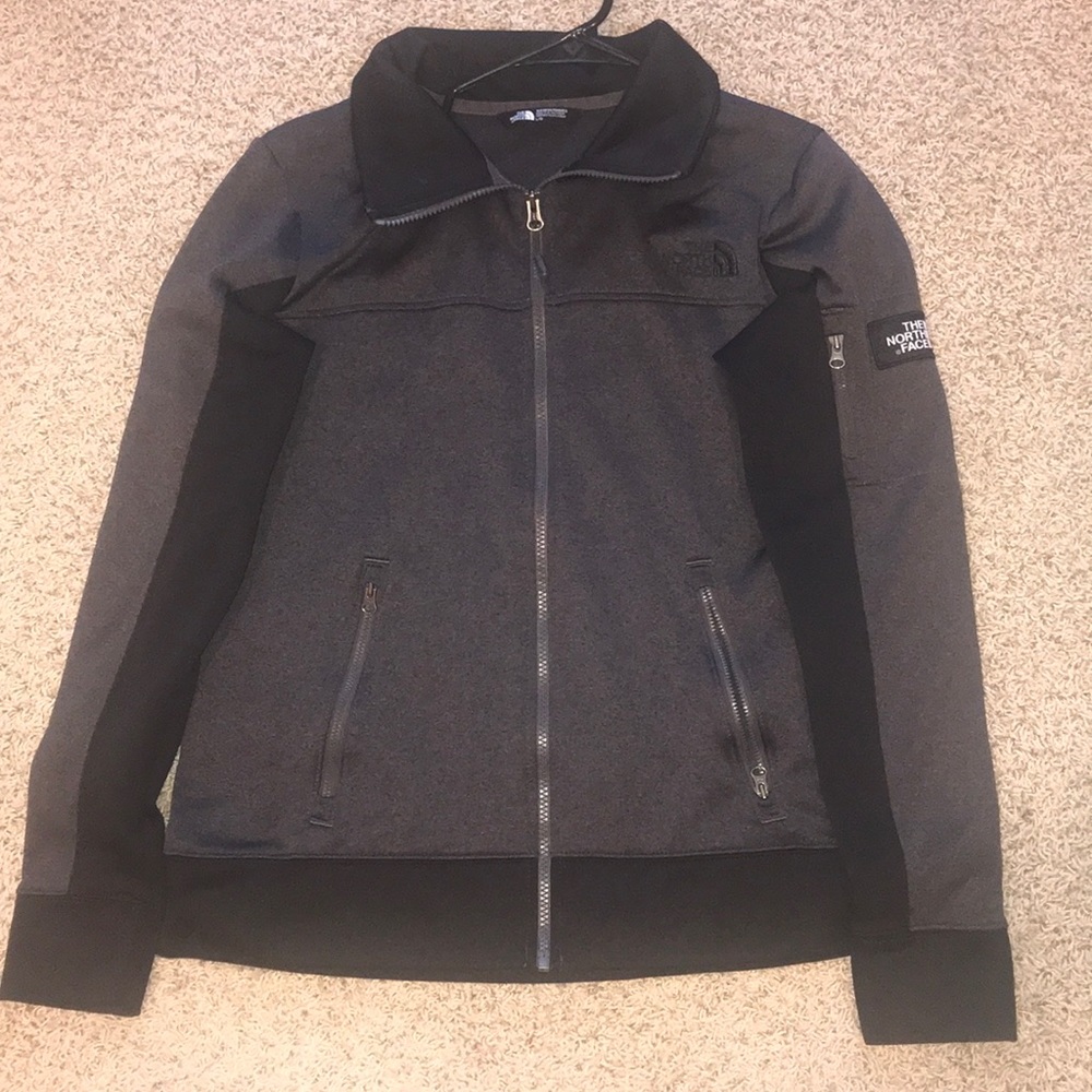 North Face zip-up jacket